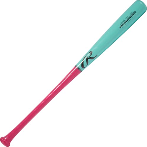 Youth Ash Baseball Bat - Bright Teal / Pink - 29" Player Preferred Series