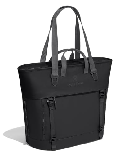 Hydro Flask 30L Insulated Carryout Tote Bag - Black, Recycled Materials