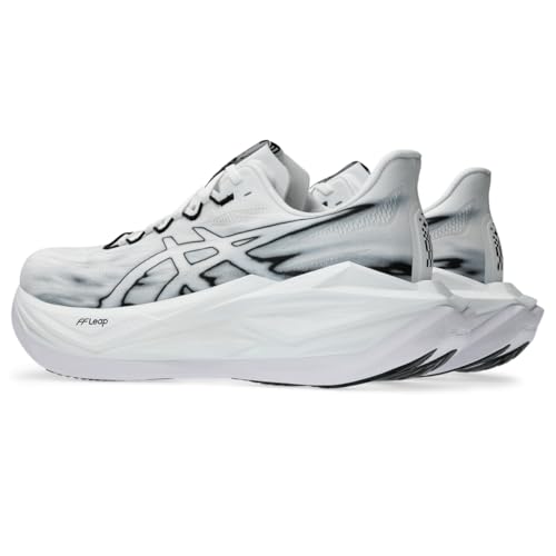 ASICS Unisex Superblast 3 Running Shoes – Women's 12 / Men's 10.5 White/Black