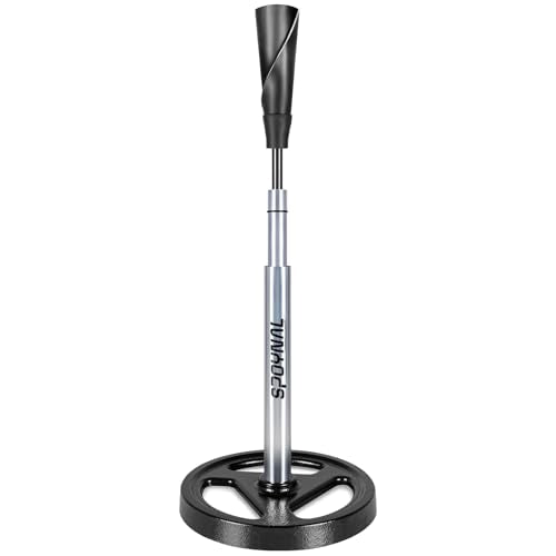 Adjustable Batting Tee for Baseball & Softball 24-46 Inches - Kids & Adults Training Equipment
