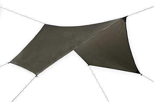 Hennessy Hammock Hex Rainfly Coyote Brown Symmetrical 70D Polyester Tarp