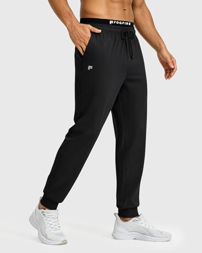 Men's Lightweight Joggers with Zipper Pockets - Comfortable Activewear Pants