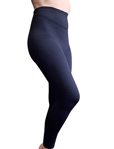Bioflect® 4XL Compression Leggings with Bioactive Micro-Massage Knit - Support & Comfort