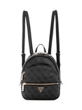 Manhattan II Backpack One Size Coal Logo with Gold Hardware - Adjustable Straps