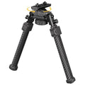 CVLIFE Carbon Fiber Bipod for M-Rail - Adjustable, Foldable & Swivel Shooting Support
