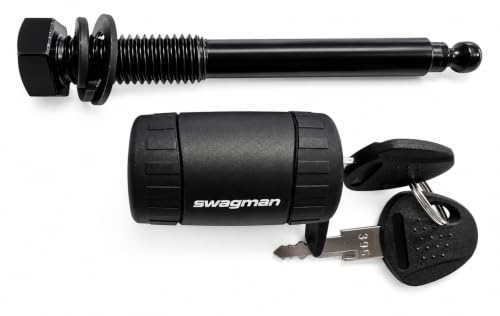 Locking Threaded Hitch Pin 5/8-Inch Diameter for Bike Racks