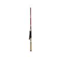 Berkley 7’ Cherrywood HD Spinning Rod, One Piece Spinning Rod, 6-14lb Line Rating, Medium Rod Power, Fast Action, 1/8-3/4 oz. Lure Rating, red