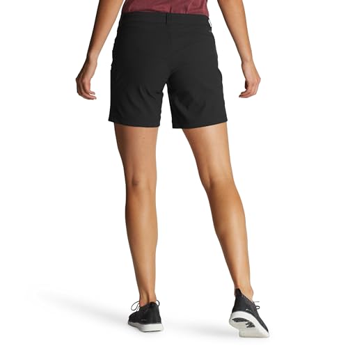 Eddie Bauer Womens Rainier Short - Black, Active Outdoor Hiking Wear