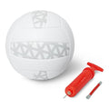 Indoor Outdoor Volleyball Size 5 with Pump - PVC Exterior, Reinforced Stitching