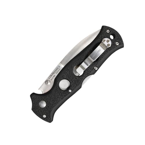Cold Steel Counter Point 4-Inch Japanese AUS10A Razor-Sharp Folding Knife Silver & Black
