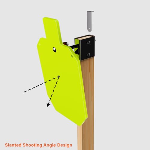 Highwild AR500 Steel Shooting Target System - 1/2" Thick Torso & Stand Kit, Variation C