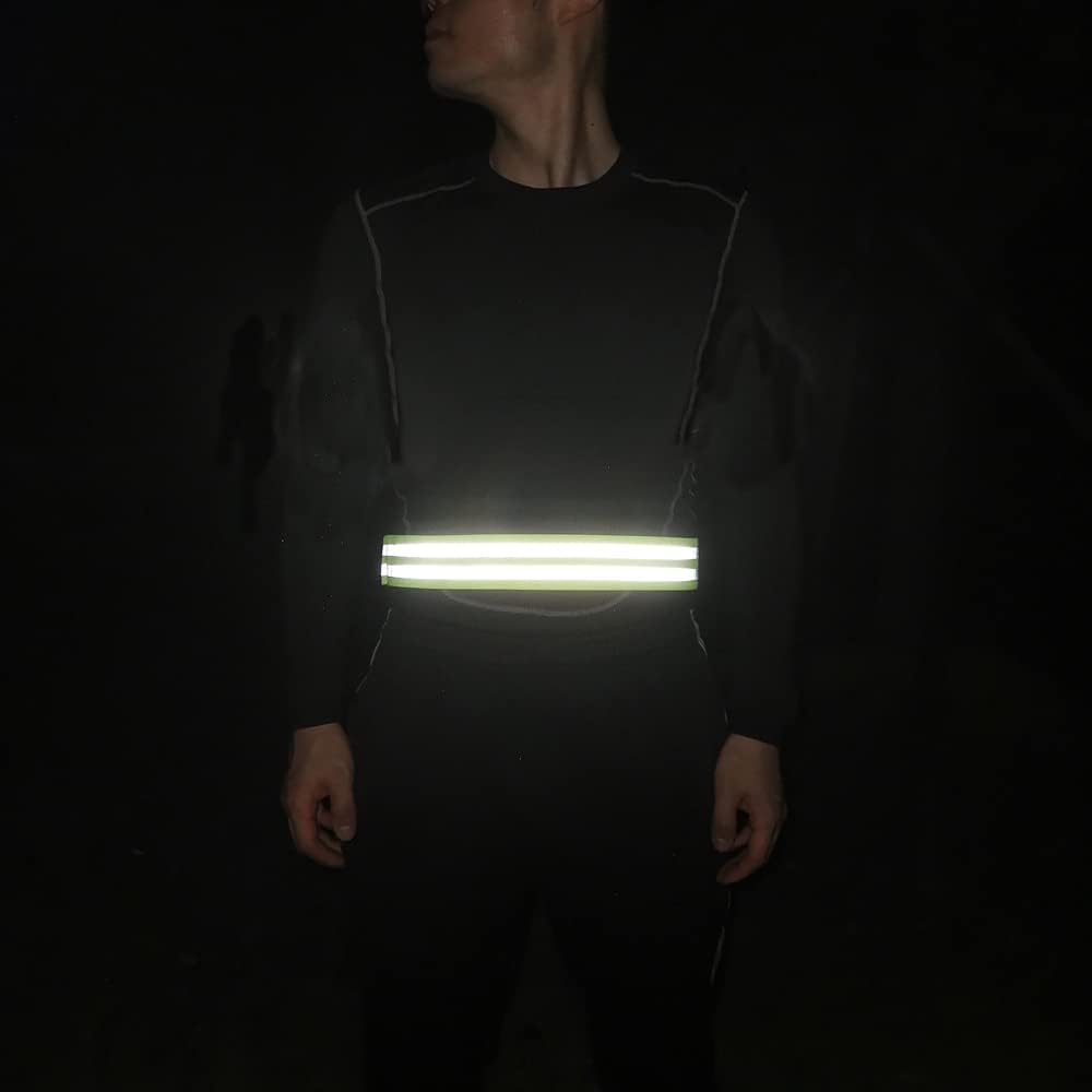 Skiennix Reflective Running Gear - Versatile Bands for Arm, Wrist, Ankle & Leg | Unisex Biking Accessories