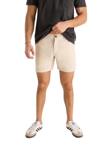 X-Small Water-Resistant Men’s Shorts - Khakinators Casual 6in Inseam Elastic Waist