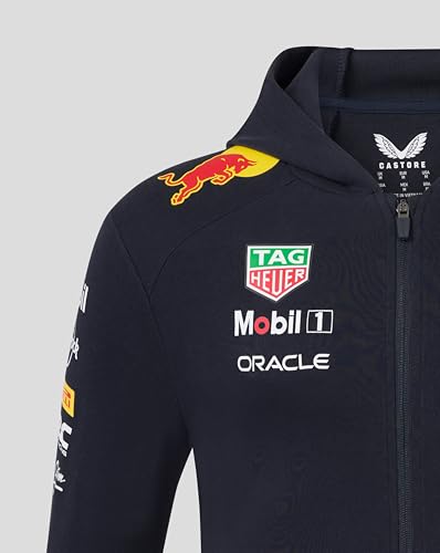 Castore Red Bull Racing F1 2025 Team Full Zip Hoodie Large