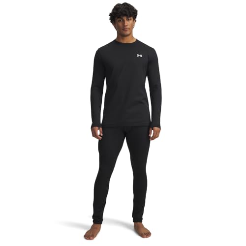 Under Armour Base 4.0 Leggings - Large Black & White, ColdGear Thermal