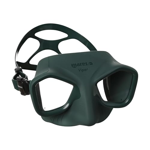 Spearfishing & Freediving Mask - Wide Field of Vision, Anti-Fog Silicone