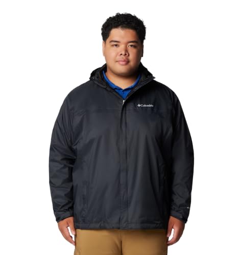 Columbia Men's Watertight II Rain Jacket - Medium Black