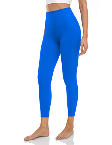 HeyNuts Essential 7/8 High Waist Leggings - Medium, Poolside Blue