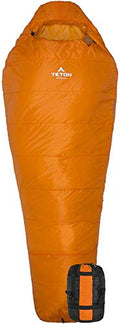 Synthetic Mummy Sleeping Bag - 0°F / 20°F Lightweight Warm Camping Gear