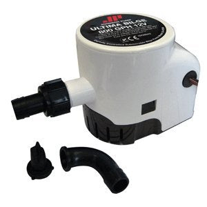 Johnson Pump Ultima Bilge Pump 800 GPH Marine Water Pump for Boats
