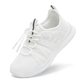 Kids Sneakers Lightweight Breathable Tennis Running School Shoes - Little Kid, All White