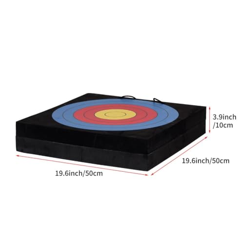 SPG 4-Inch Thick EVA Foam Archery Target for Bows Up to 60 Lbs - Backyard Practice