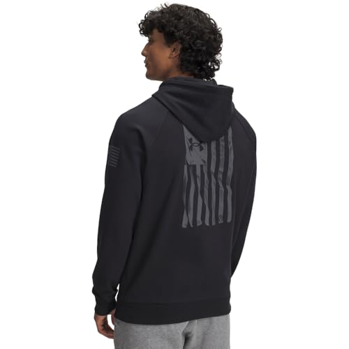 Under Armour Men's Freedom Flag Hoodie - Large Black