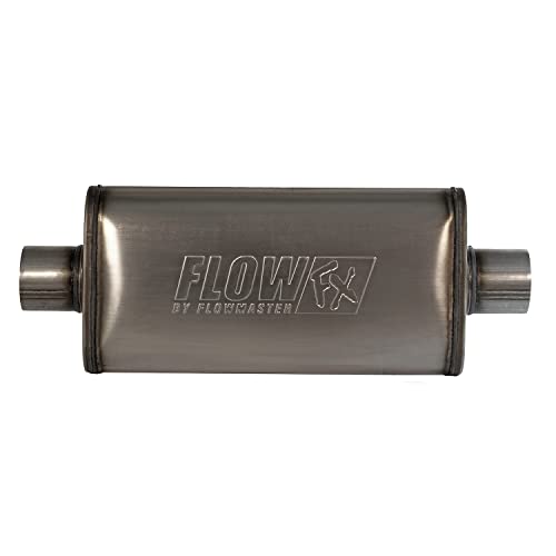 Flowmaster 71249 FlowFX Muffler 3-Inch Center In/Out Stainless Steel - Moderate Sound