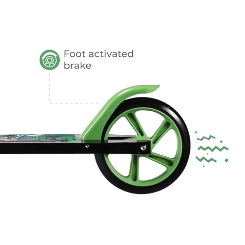 Voyager Kids Scooter with 200mm PU Wheels, ABEC-7 Bearings, Lightweight, Durable Body