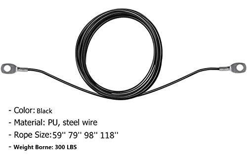 79 Inch Heavy Duty Steel Cable Pulley Replacement for Gym - Type A