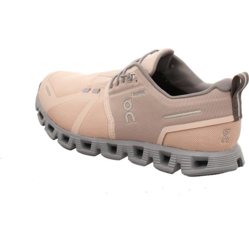 Women's Waterproof Cloud 5 Sneakers - Rose/Fossil, Size 8.5, Eco-Friendly