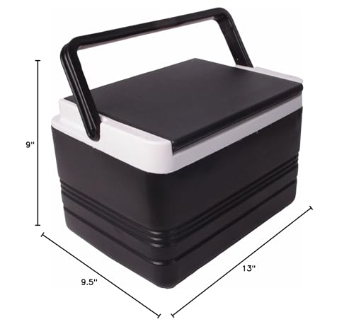 Buggies Unlimited 12 Pack Black Golf Cart Cooler Universal Fit For EZGO Yamaha and Club Car