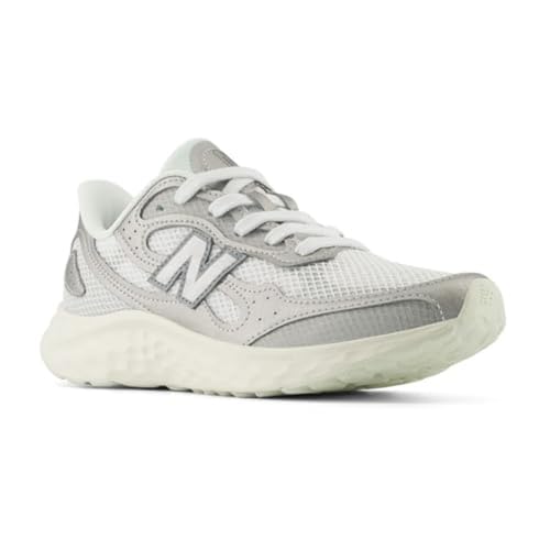 New Balance Women's Fresh Foam Arishi V4 Running Shoes Silver Metallic 7.5