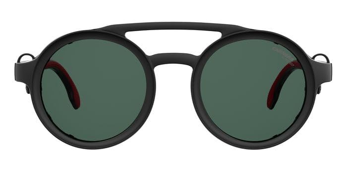 Carrera Unisex 5046/S Sunglasses Black Green 49mm UV Protective Eyewear