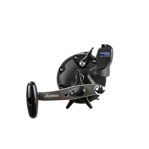 Okuma Magda Pro Line Counter Trolling Reel MA-15DX - Lightweight, Corrosion-Resistant