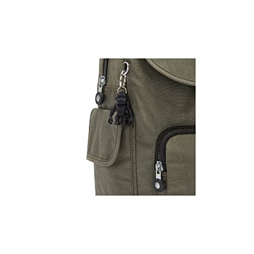 Kipling Women's City Pack Small Backpack - Green Moss, Lightweight & Water-Resistant