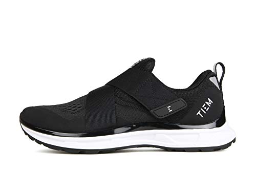 TIEM Slipstream Indoor Cycling Shoe Women's Black/Black 8 SPD Compatible