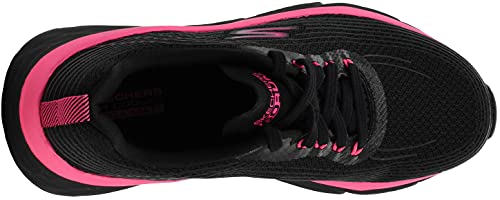 Skechers Women's Max Cushioning Elite Athletic Shoes - 8.5 Wide Black Pink