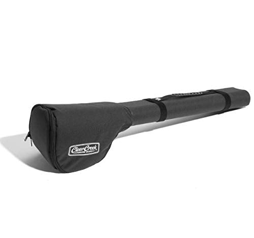 Two-Piece 58.75" Fly Fishing Rod & Reel Carrying Case - Waterproof & Padded
