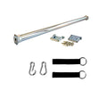 Doorway Pull-Up Bar & Indoor Swing Support - Heavy Duty Chrome Steel, Fits 26-36" Doorways