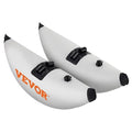 Inflatable Kayak Stabilizers with Adjustable Outrigger System - PVC Float Kit