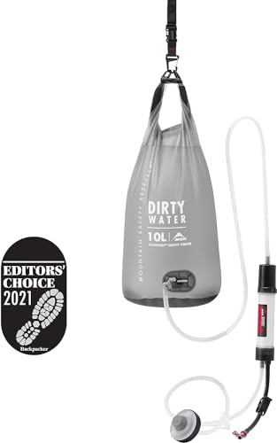 MSR Guardian Gravity Water Purifier with Updated Storage Bag – Emergency & Backpacking