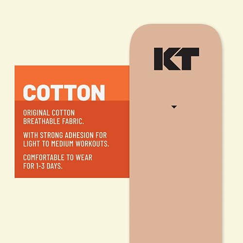 Beige KT Tape Original Cotton Elastic Kinesiology Athletic Tape 125 ft Roll