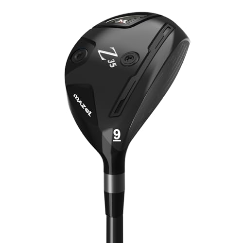 MAZEL Right-Hand Graphite 9 Hybrid Golf Club Z35 II Regular Flex Black