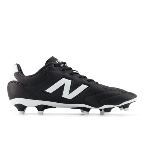 New Balance 442 Pro FG V3 Soccer Cleats Unisex Wide Options Black/White