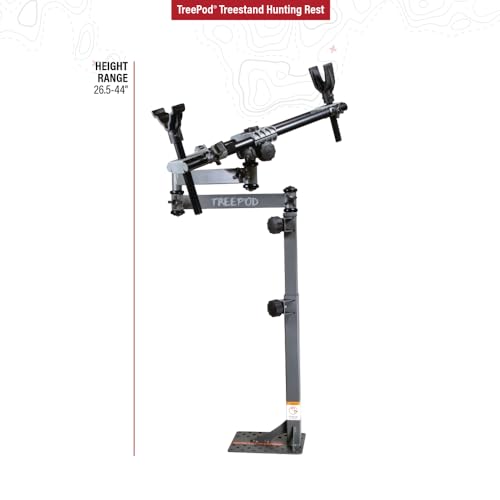 BOG TreePod Hunting Rest with Adjustable Height & Tilting Frame for Stable Shooting