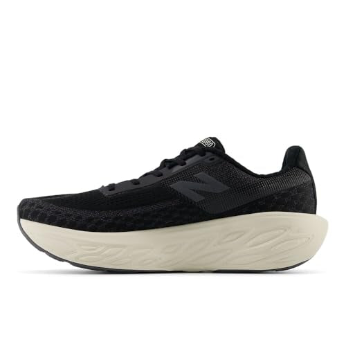 New Balance Men’s Fresh Foam X 1080 V14 Running Shoe - Black/Magnet/Linen, Size 10.5