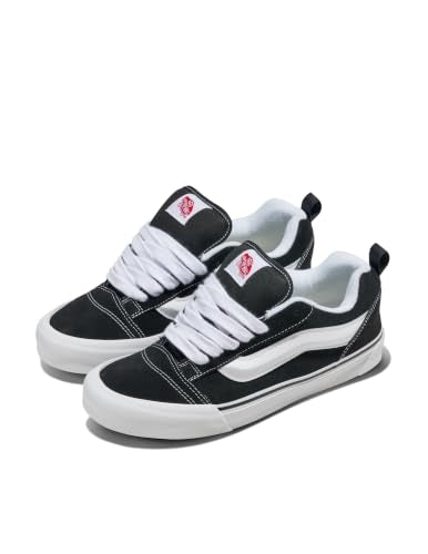 Vans Knu Skool Retro Low-Top Sneakers Women 8.5 / Men 7 Black & White