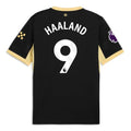 Men's Manchester City Away Jersey 2026/27 HAALAND #9 Large Black