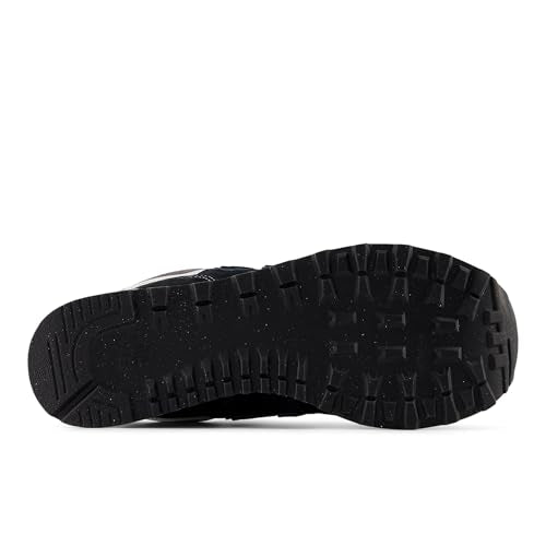 Unisex 574v1 Wide Fit Sneakers - Black & Blue Agate, Men & Women Sizes 10.5/12